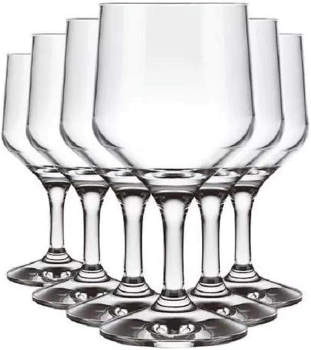 Jogo de Taças Vinho 300ml - Kit 6 unidades